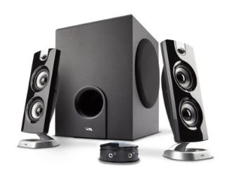 Cyber Acoustics CA-3602FFP 2.1 Speaker Sound System 
